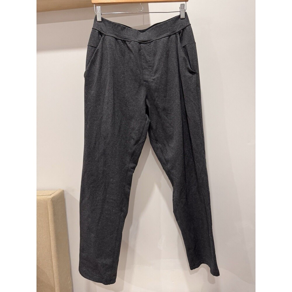 Lululemon Mens Size M GridLiner Fleece Jogger Heathered Gray Pants Athleisure